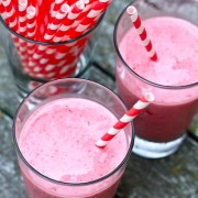 Simple Strawberry Smoothies