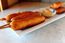 Classic Corn Dogs and Cheese-on-a-Stick