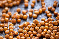 Spicy Oven-Roasted Chickpeas Recipe