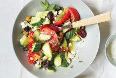 Cucumber, Tomato and Feta Salad