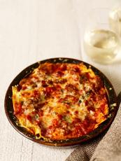 Aubergine lasagne