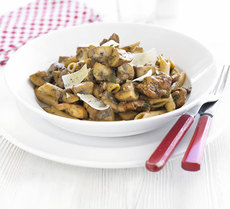 Penne with chicken, porcini & Marsala