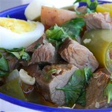 Ajiaco (Beef and Pepper Stew)