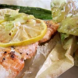 Carly's Salmon En Papillote (In Paper)
