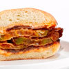 Grilled Pimiento Cheese and Fried Green Tomato Sandwich (GPC)