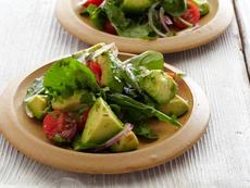 Avocado Salad with Tomatoes, Lime, and Toasted Cumin Vinaigrette