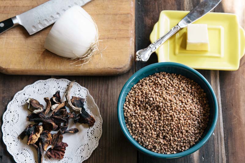 Wild Mushroom Buckwheat Kasha Recipe