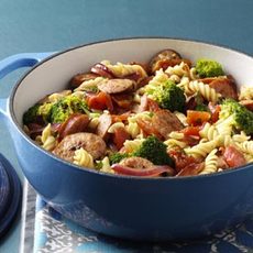 Pasta &amp; Broccoli Sausage Simmer Recipe