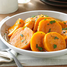 Potluck Candied Sweet Potatoes Recipe