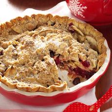 Dutch Cranberry-Apple Pie Recipe