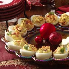 Deviled Eggs with Bacon Recipe