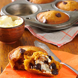 Pumpkin Chip Muffins Recipe