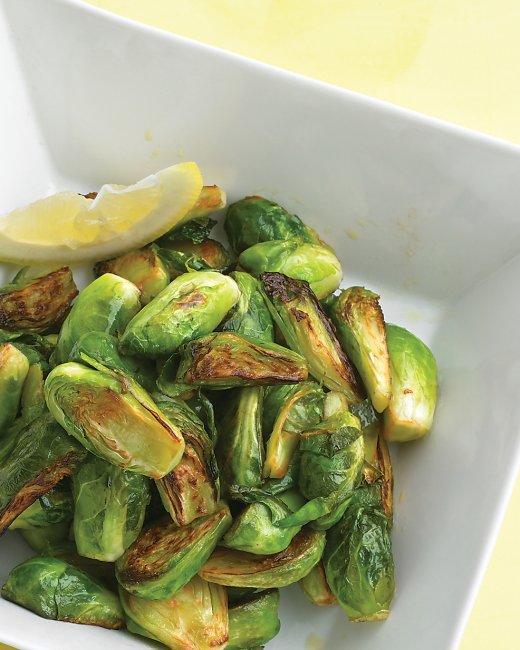 Caramelized Brussels Sprouts with Lemon