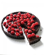 Chocolate-Raspberry Tart