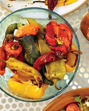 Grilled Peppers and Chiles