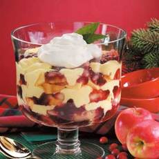 Fruity Hazelnut Trifle Recipe