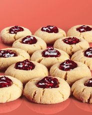 Peanut Butter and Jelly Thumbprints