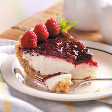 Raspberry Cream Pie Recipe