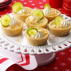 Mini Key Lime and Coconut Pies Recipe
