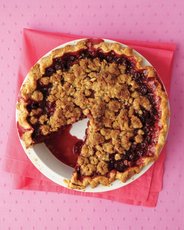 Cherry Pie with Almond Crumble