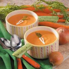 Rice and Carrot Soup Recipe
