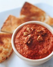 Roasted Red Pepper and Walnut Dip
