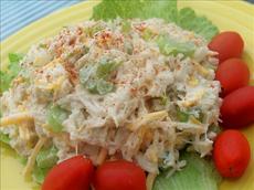Simple Healthier Seafood Salad