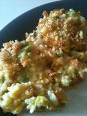 Broccoli Cheese Rice Casserole