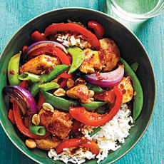 Sweet-Spicy Chicken and Vegetable Stir-Fry