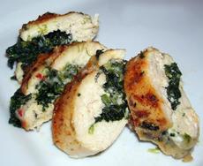 Cajun Chicken Stuffed With Pepper Jack Cheese &amp; Spinach