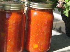 Italian Style Stewed Tomatoes -Good for Canning