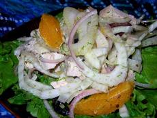 Chicken Salad With Fennel, Orange and Olives (Ww Core)