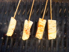 Grilled Halloumi Cheese