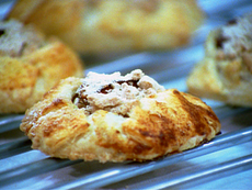 Plum Galette with Streusel Topping