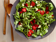 Strawberry-Arugula Salad With Sweet Lime Vinaigrette