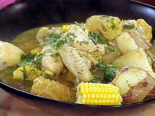 Colombian Chicken Stew: Sancocho