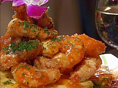 Coconut MacNut Shrimp with Guava Sweet and Sour Sauce