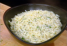 Orzo with Parsley and Lemon Zest