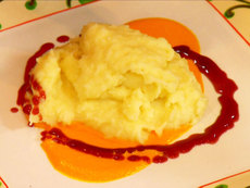 Truffle Potato and Carrot Puree