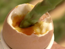 Soft-Boiled Eggs with Asparagus Soldiers