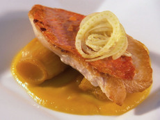 Braised Fennel and Line-Caught Lagoon Fish