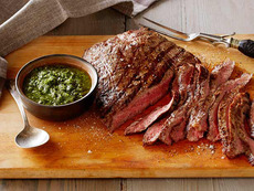Argentinean Steak with Parsley Sauce: Carne y Chimichurri