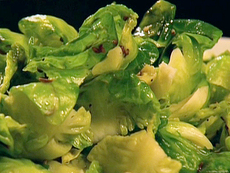 Brown Butter Sauteed Brussels Sprouts
