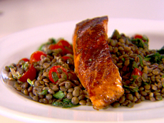 Salmon with Sweet &amp; Spicy Rub