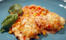 Spanish Chicken &amp; Rice Bake