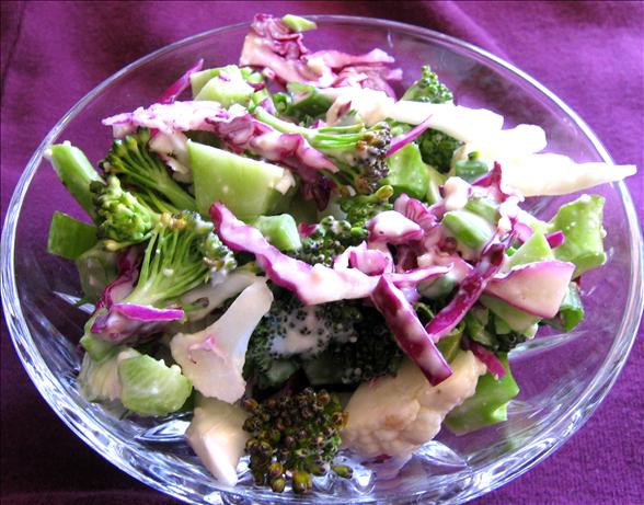 Flower Power Caesar Salad