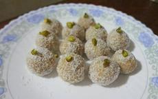 Besan and Coconut Laddoos