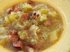 Polish Sausage and Cabbage Soup/Crock Pot