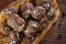 Salted Chocolate Double Rye Cookies